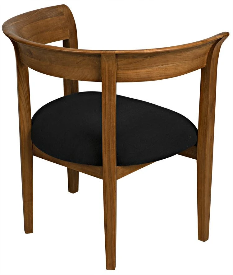 Noir Webster Club Chair, Teak 10 Noir Webster Club Chair, Teak