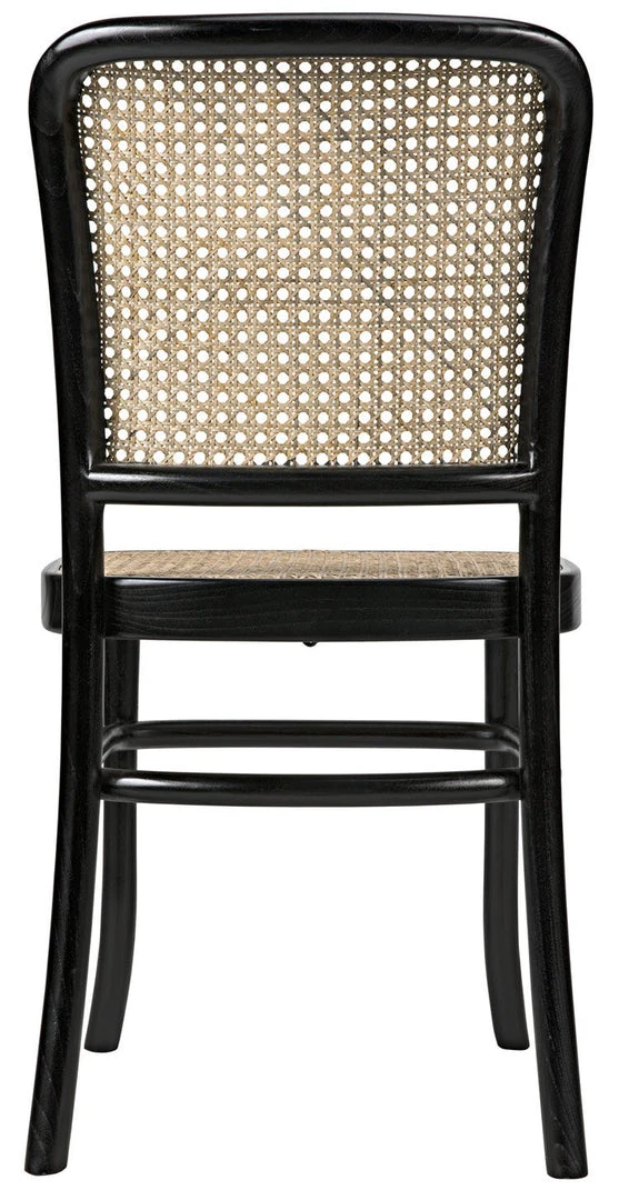 Noir Didas Chair With Caning Charcoal Black DINING ROOM 11 Noir Didas Chair With Caning Charcoal Black DINING ROOM