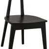 Noir Kimi Chair, Charcoal Black
