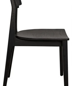 Noir Kimi Chair, Charcoal Black