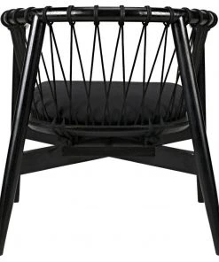 Noir Hector Chair, Charcoal Black LIVING ROOM 18 Noir Hector Chair, Charcoal Black LIVING ROOM