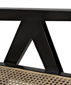 Noir James Relax Chair, Charcoal Black