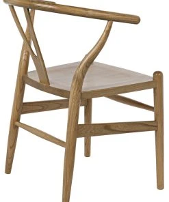 Noir Zola Chair, Natural DINING ROOM