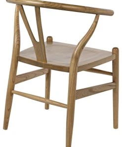 Noir Zola Chair, Natural DINING ROOM