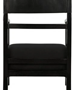 Noir Churchill Chair, Charcoal Black 20 Noir Churchill Chair, Charcoal Black