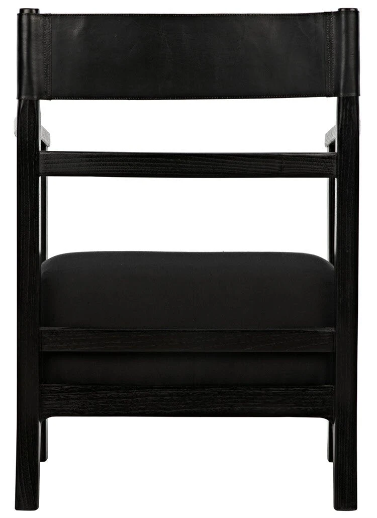 Noir Churchill Chair, Charcoal Black 11 Noir Churchill Chair, Charcoal Black