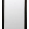 Noir Rey Mirror, Charcoal Black
