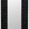 Noir Faustus Mirror, Charcoal Black