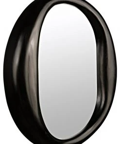 Noir Oh Mirror, Charcoal Black DECOR