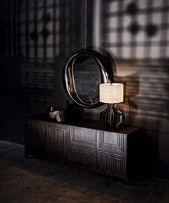 Noir Oh Mirror, Charcoal Black DECOR