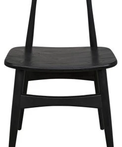 Noir Surf Chair, Charcoal Black DINING ROOM