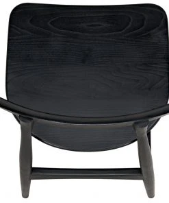 Noir Surf Chair, Charcoal Black DINING ROOM