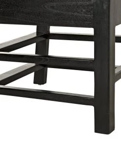 Noir Leandro Chair, Charcoal Black DINING ROOM