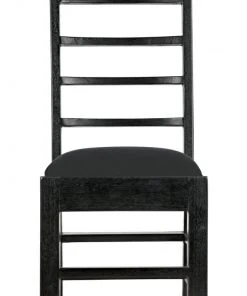 Noir Leandro Chair, Charcoal Black DINING ROOM