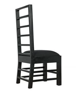 Noir Leandro Chair, Charcoal Black DINING ROOM