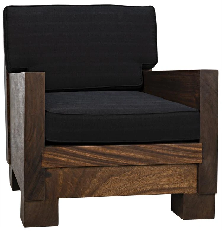 Noir Faber Chair, Teak LIVING ROOM 3 Noir Faber Chair, Teak LIVING ROOM