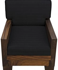 Noir Faber Chair, Teak LIVING ROOM 14 Noir Faber Chair, Teak LIVING ROOM