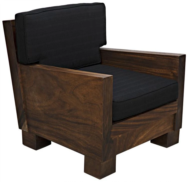Noir Faber Chair, Teak LIVING ROOM 7 Noir Faber Chair, Teak LIVING ROOM