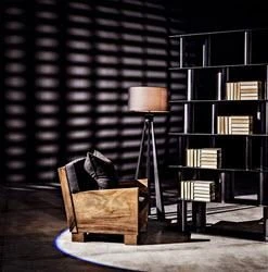 Noir Faber Chair, Teak LIVING ROOM 19 Noir Faber Chair, Teak LIVING ROOM