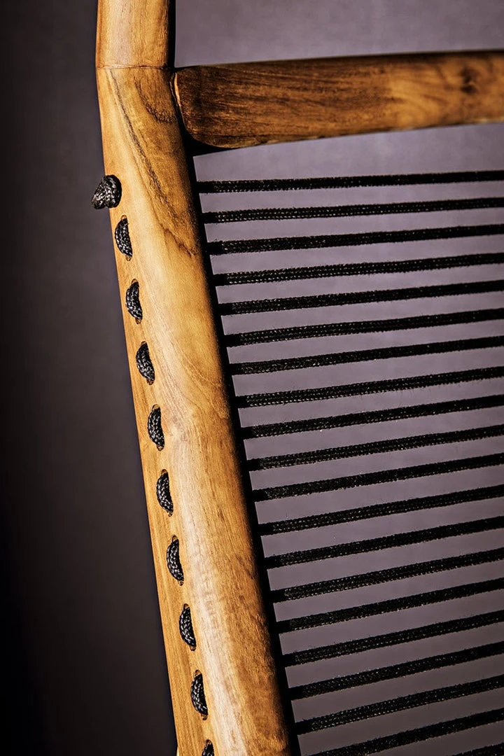 Noir Diabolo Chair, Teak LIVING ROOM 15 Noir Diabolo Chair, Teak LIVING ROOM