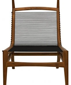 Noir Diabolo Chair, Teak LIVING ROOM 18 Noir Diabolo Chair, Teak LIVING ROOM