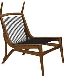 Noir Diabolo Chair, Teak LIVING ROOM 20 Noir Diabolo Chair, Teak LIVING ROOM