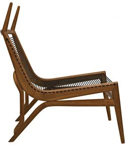 Noir Diabolo Chair, Teak LIVING ROOM 21 Noir Diabolo Chair, Teak LIVING ROOM