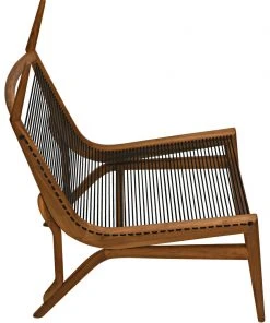 Noir Diabolo Chair, Teak LIVING ROOM 22 Noir Diabolo Chair, Teak LIVING ROOM