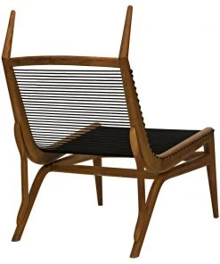 Noir Diabolo Chair, Teak LIVING ROOM 23 Noir Diabolo Chair, Teak LIVING ROOM