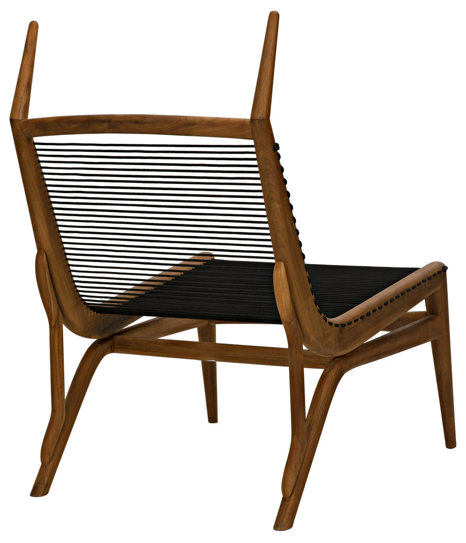 Noir Diabolo Chair, Teak LIVING ROOM 10 Noir Diabolo Chair, Teak LIVING ROOM