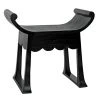Noir Wey Side Table, Charcoal Black