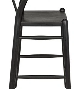 Noir Zola Counter Stool, Charcoal Black Bar & Counter Stools 15 Noir Zola Counter Stool, Charcoal Black Bar & Counter Stools