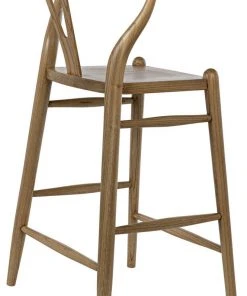 Noir Zola Counter Stool, Natural Bar & Counter Stools