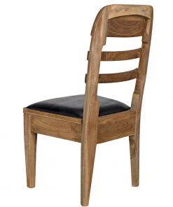 DINING ROOM Noir Laila Chair, Teak With Leather 27 DINING ROOM Noir Laila Chair, Teak With Leather