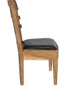 DINING ROOM Noir Laila Chair, Teak With Leather 23 DINING ROOM Noir Laila Chair, Teak With Leather