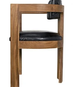 Noir Bates Chair, Teak With Leather LIVING ROOM
