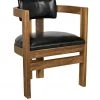 Noir Bates Chair, Teak With Leather LIVING ROOM