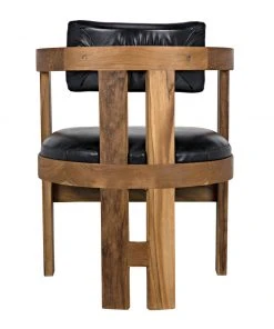 Noir Bates Chair, Teak With Leather LIVING ROOM