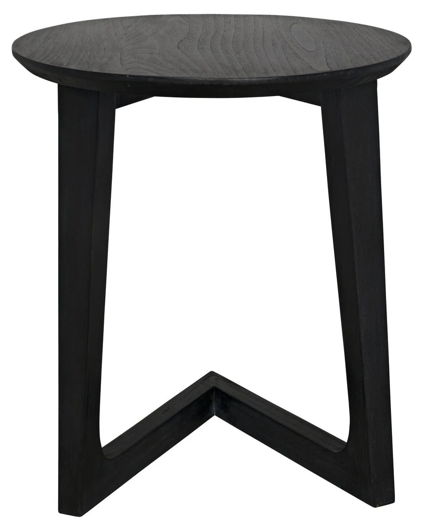 Noir Cantilever Table, Charcoal Black 4 Noir Cantilever Table, Charcoal Black