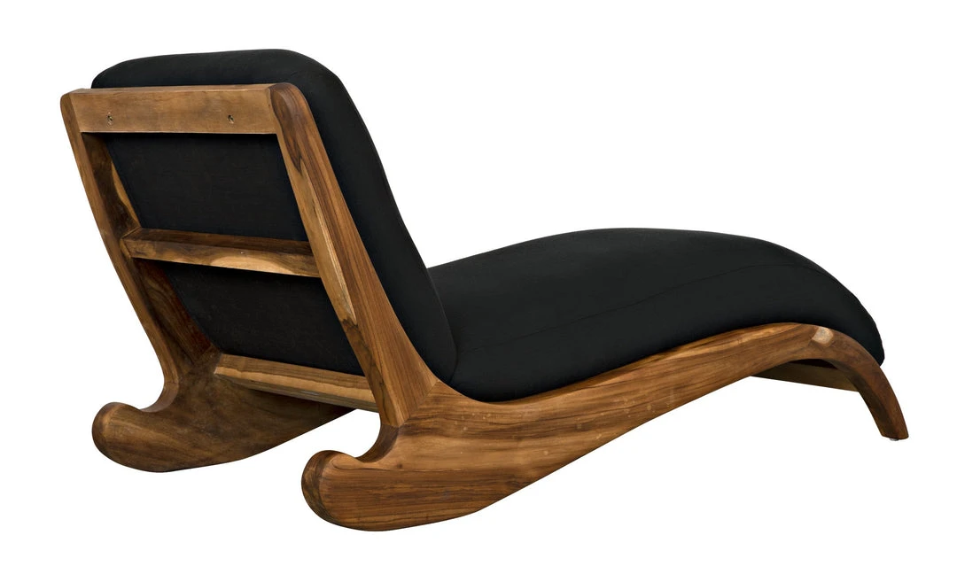 LIVING ROOM Noir Kurosava Lounge, Teak With Black Fabric 15 LIVING ROOM Noir Kurosava Lounge, Teak With Black Fabric