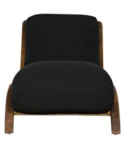 LIVING ROOM Noir Kurosava Lounge, Teak With Black Fabric 19 LIVING ROOM Noir Kurosava Lounge, Teak With Black Fabric