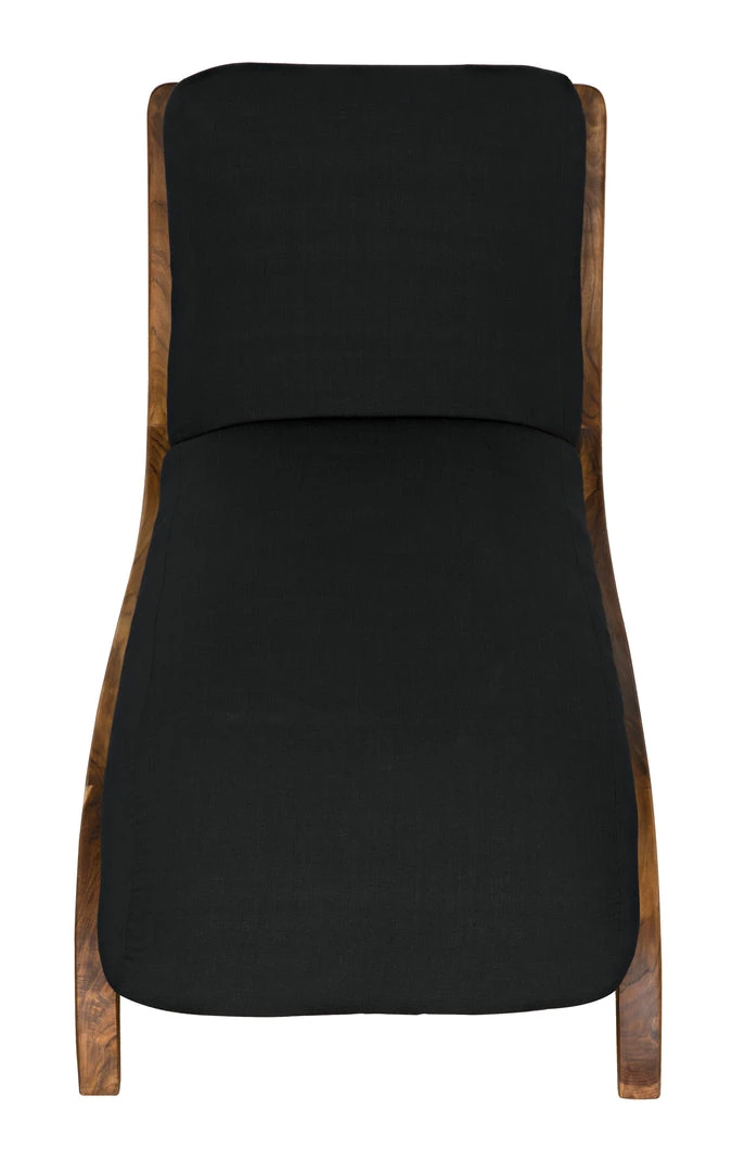 LIVING ROOM Noir Kurosava Lounge, Teak With Black Fabric 7 LIVING ROOM Noir Kurosava Lounge, Teak With Black Fabric