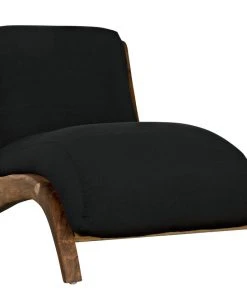 LIVING ROOM Noir Kurosava Lounge, Teak With Black Fabric 21 LIVING ROOM Noir Kurosava Lounge, Teak With Black Fabric