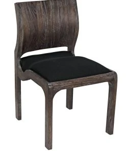 Noir Pretoria Chair, Mindi, Sombre Finish
