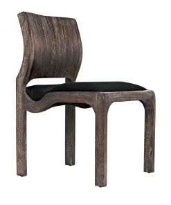 Noir Pretoria Chair, Mindi, Sombre Finish