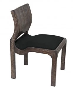 Noir Pretoria Chair, Mindi, Sombre Finish