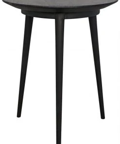 Noir Tripod Side Table, Charcoal Black Side & End Tables