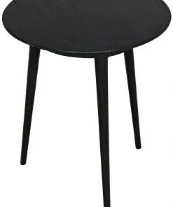 Noir Tripod Side Table, Charcoal Black Side & End Tables 9 Noir Tripod Side Table, Charcoal Black Side & End Tables