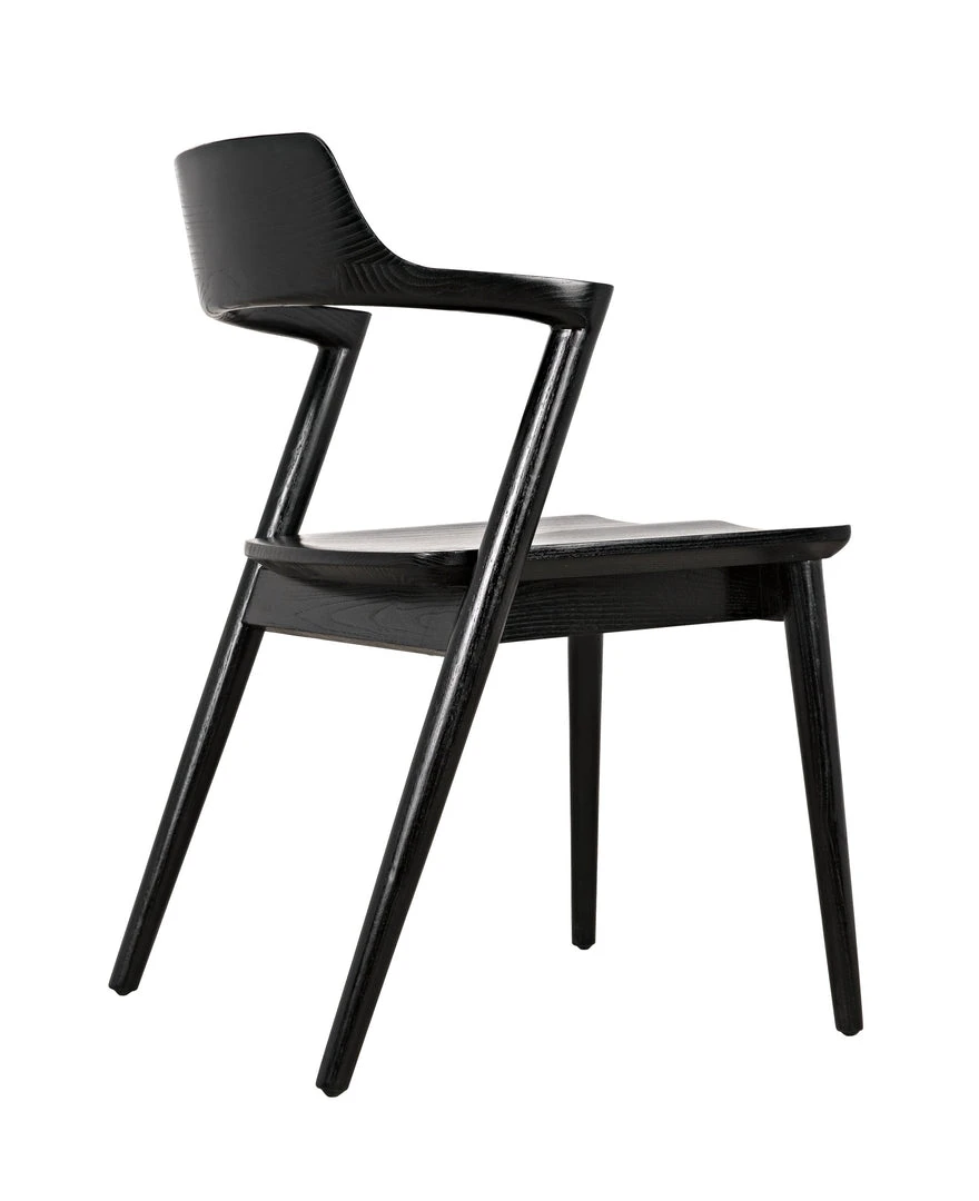Noir Sora Chair, Charcoal Black 14 Noir Sora Chair, Charcoal Black
