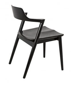 Noir Sora Chair, Charcoal Black 28 Noir Sora Chair, Charcoal Black